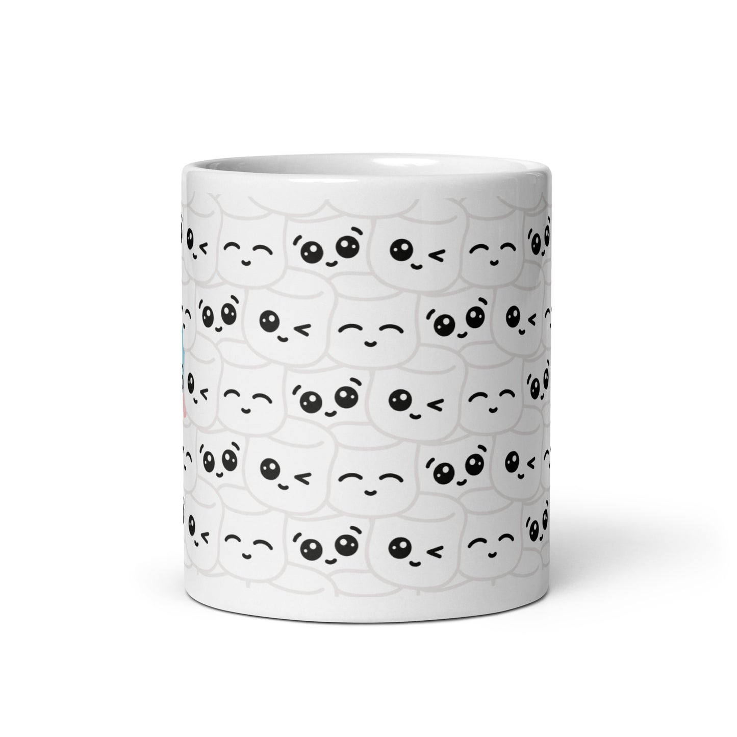 HAMSTA® Marshmallow Moods / Wallpaper - White glossy mug