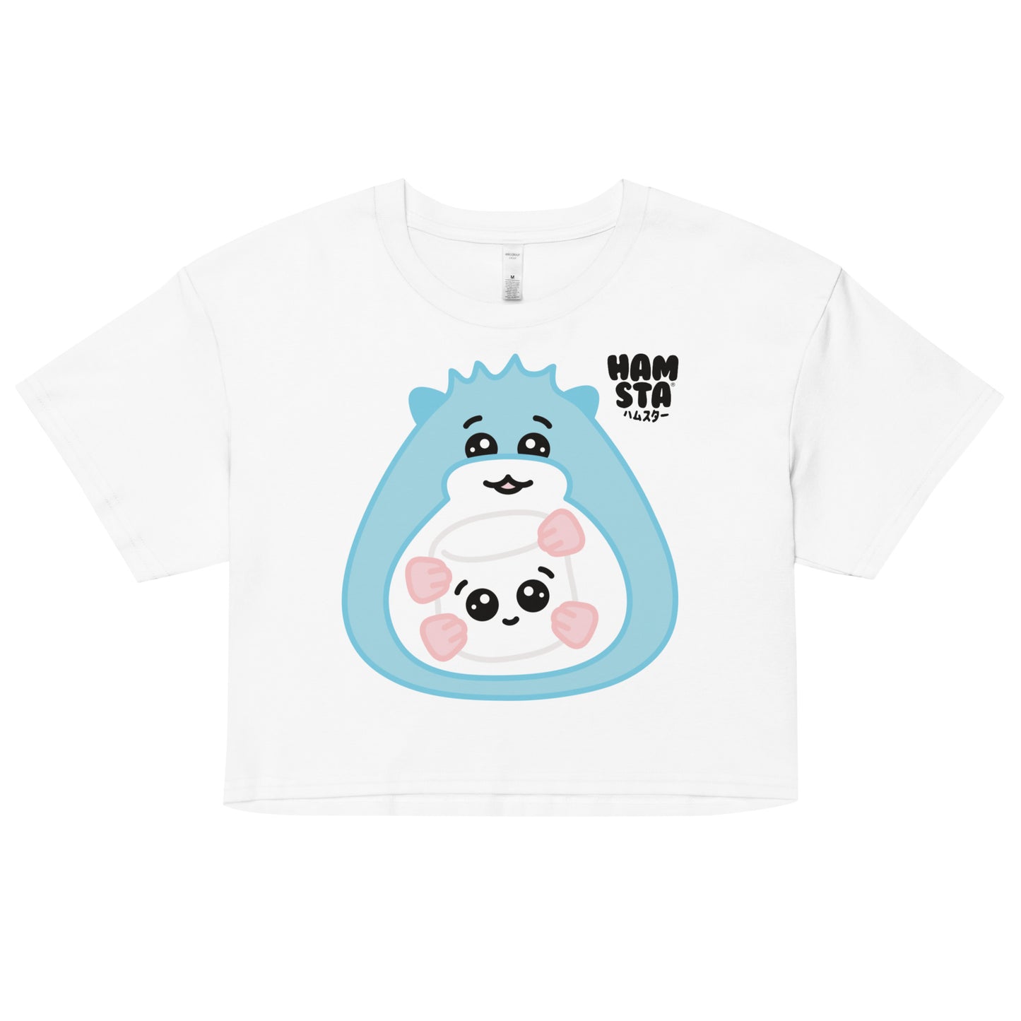 HAMSTA® Marshmallow Moods / Blue Barry - Crop top