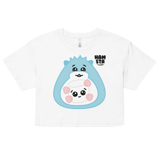 HAMSTA® Marshmallow Moods / Blue Barry - Crop top